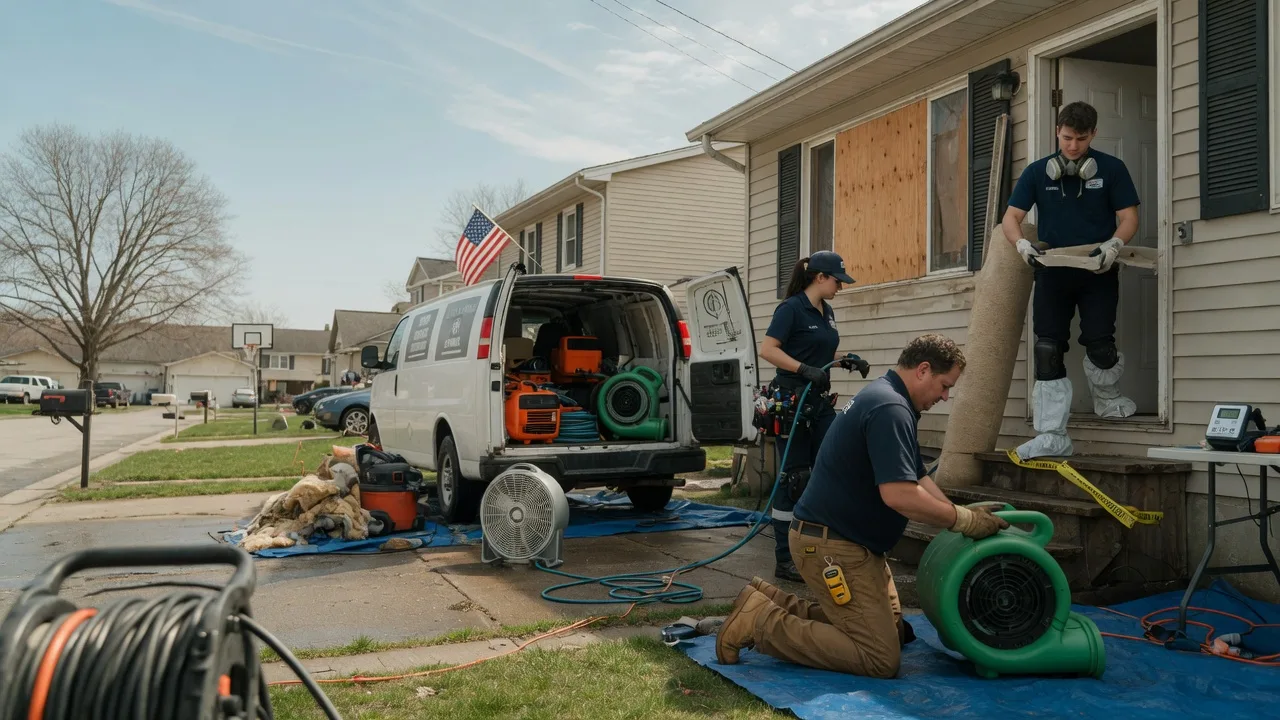 Water Damage Restoration in Carrboro, NC near me